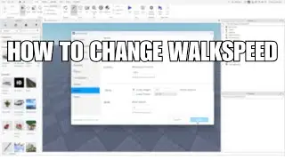 HOW TO CHANGE WALKSPEED 2025 ROBLOX STUDIO TUTORIAL [WORKING]