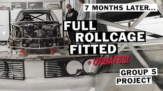 MAJOR E21 update... Full rollcage fitted! | Kustom Kolors | Group 5 Project EP7