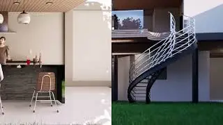 Residencial. ArchiCad + Unreal Engine 5, Premer Pro