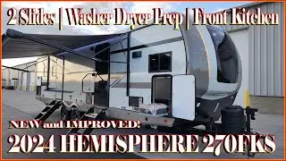 MODEL CHANGE! 2024 Salem Hemisphere 270FKS Travel Trailer by Forestriver RVs at Couchs RV Nation