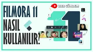 FİLMORA 11 NASIL KULLANILIR - WONDERSHARE FİLMORA 11 KULLANIMI - FİLMORA 11 VİDEO EDİT 2022