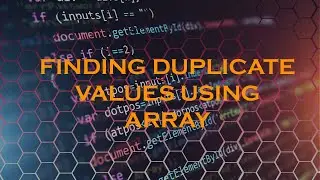 Create a java program in array that find the duplicate values in an array