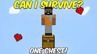 Can I Survive With Only ONE CHEST in Minecraft Hardcore