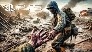 O DESEMBARQUE DO DIA D #Parte01 / Call Of Duty WW2 Ultra PS5 4K60FPS HDR