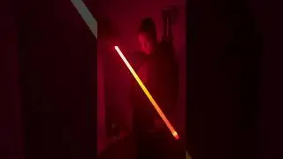 UNDER $200 CROSS-GUARD LIGHTSABER!