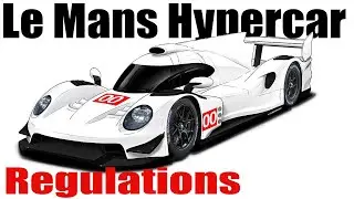 Le Mans Hypercar Regulations (LMH, LMDh) - EXPLAINED