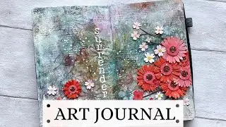 Mixed Media Art Journal - HELLO :)