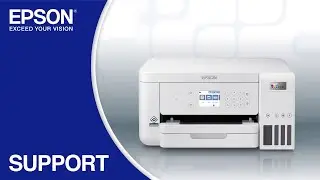 Epson EcoTank ET-3830 | Wireless Setup Using the Control Panel