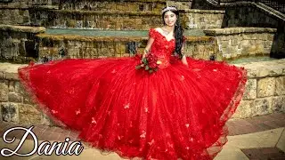 Los xv años de Dania con show de cabezones