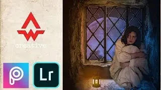 Dark and Cold - how to make simple photo manipulations on android | PicsArt | LightRoom