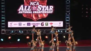 Cheer - extreme. VAS Ice Queens at NCA Nationals  Dallas .