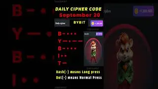 Daily cipher hamster kombat today | 20 September hamster kombat daily cipher combo | 5 million coins