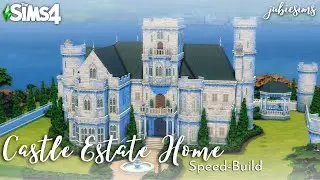 Castle Estate House | Sims 4 Speed Build | ASMR