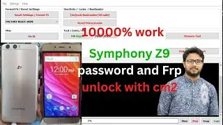 Symphony Z9 Password and Frp Unlock
