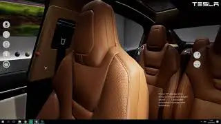 tesla X configurator UE4