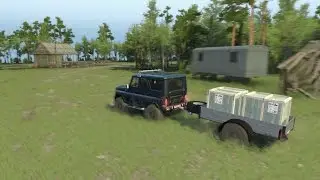 Spintires - Мод  УАЗ-315195 "Hunter"