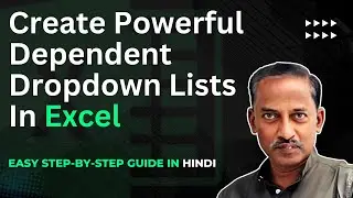 Dependent Dropdown List | Excel List | Dropdown list | Vishvas Parolkar