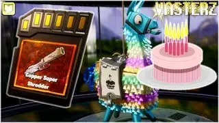 [Vasterz Plays: Fortnite Save The World] - "OPENING BIRTHDAY LLAMAS?!"
