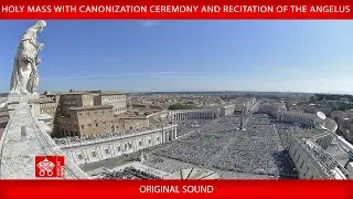 September 7 2025, Holy Mass with Canonization and Angelus | Pope Leo XIV