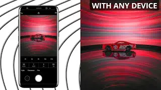 Easy Light painting photography with PHONE | long exposure photography with PHONE |