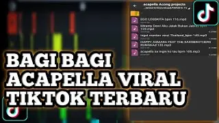 [FL STUDIO MOBILE ] BAGI BAGI ACAPELLA VIRAL TIKTOK || FYP TIKTOK TERBARU