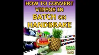 Handbrake Batch Convert 