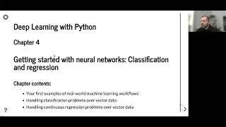 DL with Python: Getting started with neural networks (Chapter 4)