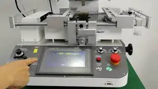 2018 newest automatic BGA LED rework station ZM-R720 with imported IR heater