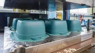 Amazing Process of Making Kitchenware with Silicone. Korea Cookware Factory