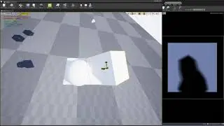UE4 - Capture Hidden material ( Distance F )