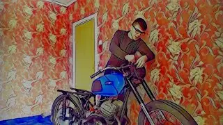ЗАПУСК МОТОЦИКЛА ДОМА!!!