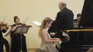 Ю.Андреевас Маленький концерт дл ф-но с оркестром ,исп.Кротова Дарья