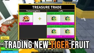 Trading The New Tiger Fruit In Blox Fruits