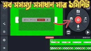 Kine laye Black Lines ★ Unsupported Resolution Problem Solve। Audio Fade  problem Fix Kinemaster ।।