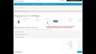 Individual Product Fix Quantity Purchase - OpencartTools