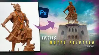 Editing Matte Painting  in Photoshop !