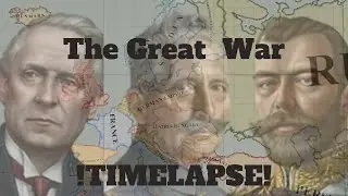 Full WW1 timelapse in Hearts Of Iron 4! In the mod the great war redux