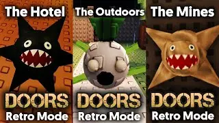 Doors Mini Update in Retro Mode : Hotel + Outdoors + Mines - Speedrun [ROBLOX]