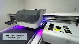 Digital Leather Watch Strap UV Printing Machine | चमड़ा यूवी प्रिंटर | +91-88721-88721