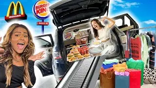TRANSFORMAMOS O CARRO EM UM SHOPPING!!!