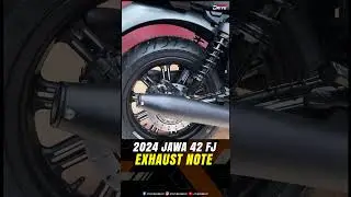 JAWA 42 FJ Exhaust Note| Launched at ₹1.99 Lakh | Classic Legends | 350cc Liquid-Cooled Engine
