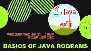 Basics of Java Programs | Programming in Java simplified | 