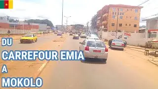 (Yaoundé - Cameroun) Du Carrefour Emia au Marché Mokolo - Trajet Cameroun
