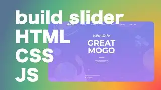 Create Slider with HTML, CSS, and JavaScript