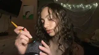 ASMR | Mic Rubbing + Brushing for Sleep ♡