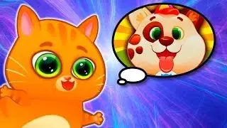 Суровый КОТИК БУБУ #5. БУБУ Хочет Стать Собакой. Мультик ИГРА про котят на Marianna PLAY