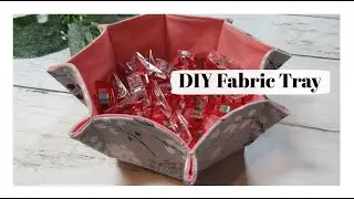 Fabric Tray | DIY Fabric Basket | 可愛い布トレー作り方