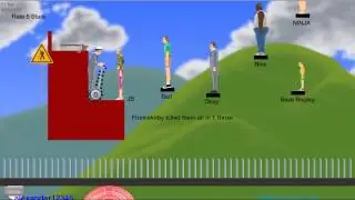 Happy Wheels - Why do I suck so bad at Sword Throwing - Episode 2