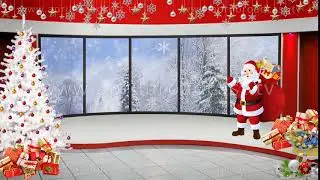 Christmas 38- Virtual Green Screen Background Loop