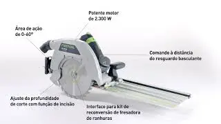 Ferramentas Festool - Serra circular manual HK 85